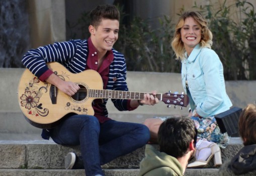 Martina Stoessel (VIOLETTA) a filmat in Barcelona