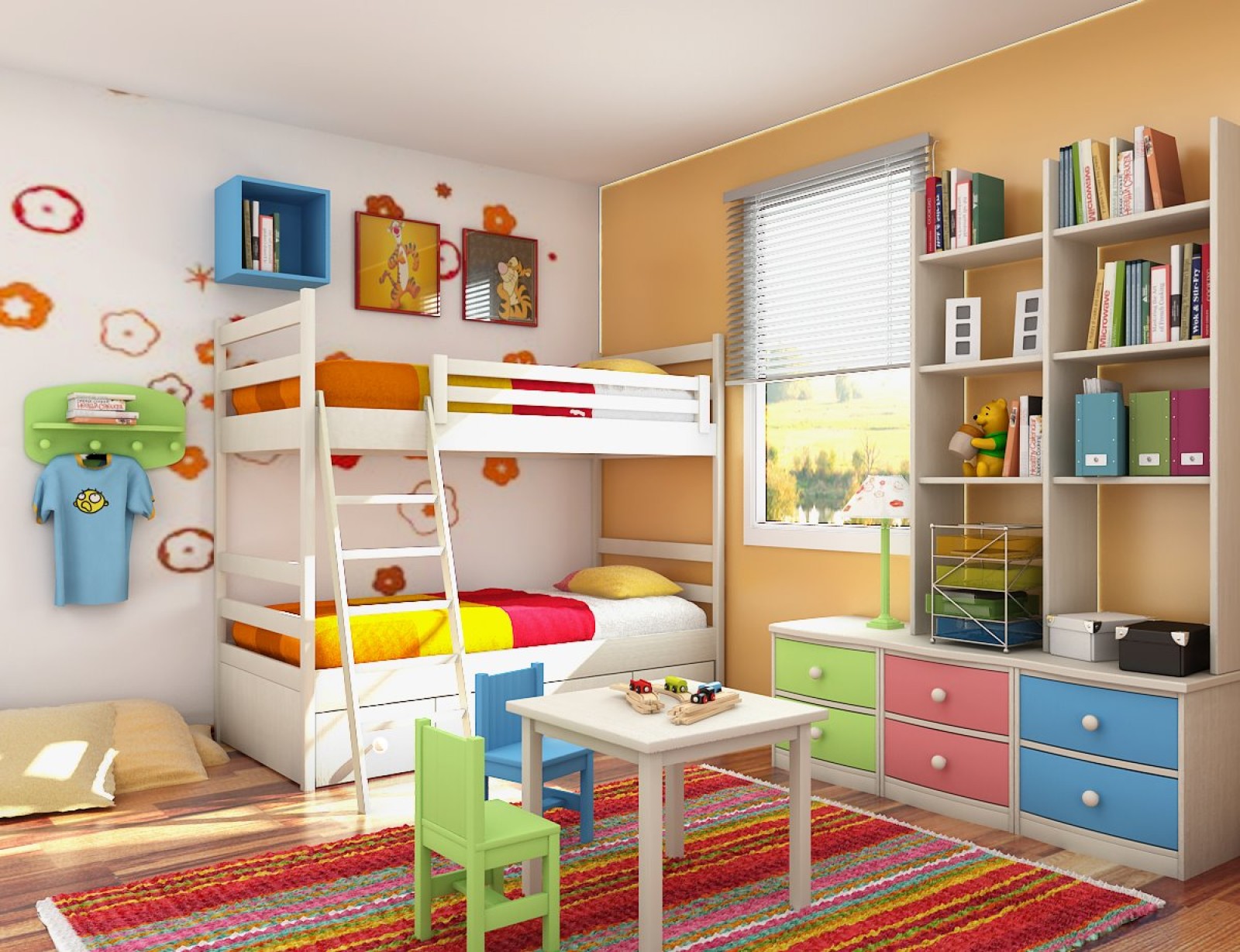 Besides Tectonic nightmare 5 idei distractive despre cum sa amenajezi o camera pentru 2 copii |  KIDmagia