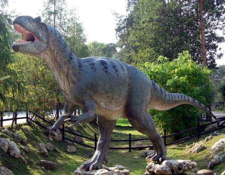 DinoPark - O noua atractie la Rasnov: 50 de DINOZAURI in marime naturala