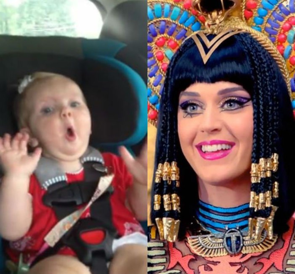 Katy Perry linisteste copiii cu melodiile ei - VIDEO
