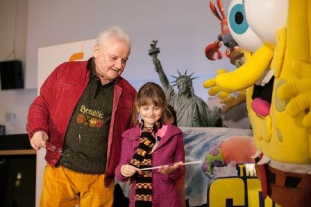 SPONGEBOB – AVENTURI PE USCAT i-a cucerit pe copii vedetelor