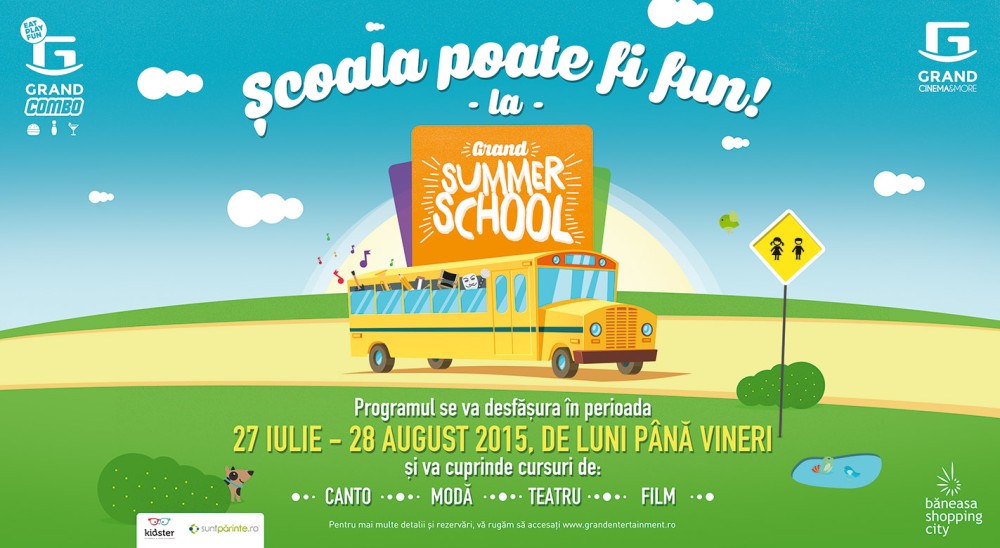 Grand Summer School – ce mai FUN scoala de vara