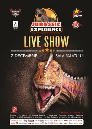 JURASSIC EXPERIENCE, spectacol special cu dinozauri de Mos Nicolae