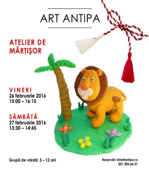 Atelier de MARTISOR, la ArtAntipa