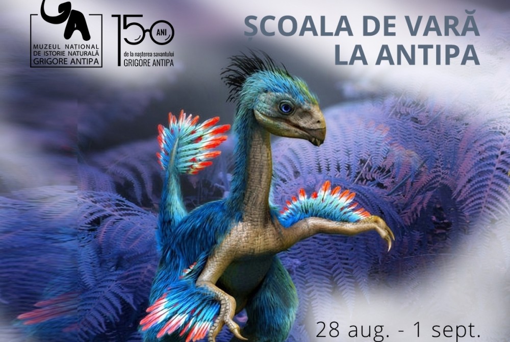  Despre dinozauri, la Școala de Vară de la Antipa