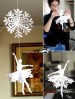 Ornamente de Crăciun: Cum să faci fulgi de zăpadă din hârtie și carton
