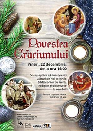 Povestea Crăciunului la Muzeul Antipa