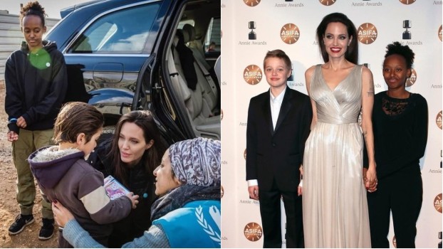 Angelina Jolie, sfat pentru fiicele sale: “Oricine se poate îmbrăca cu o rochie şi poate purta machiaj. Mintea voastră este cea care vă defineşte”