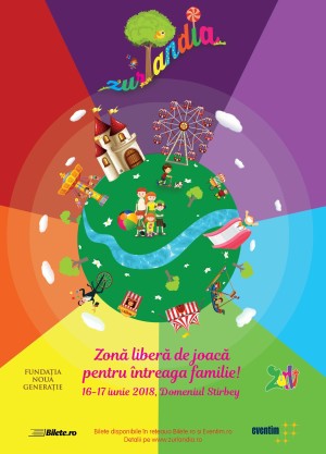 Festivalul Familiei Zurlandia, ediția a doua, pe 16 și 17 iunie, la Domeniul Știrbey