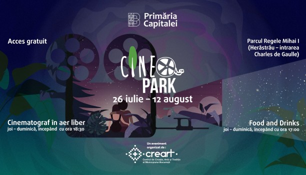 CineParK - cinematograf în aer liber, în Parcul Herăstrău