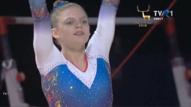 O nouă campioană la gimnastică! Denisa Golgotă, bronz la sărituri și argint la sol la Campionatele Europene