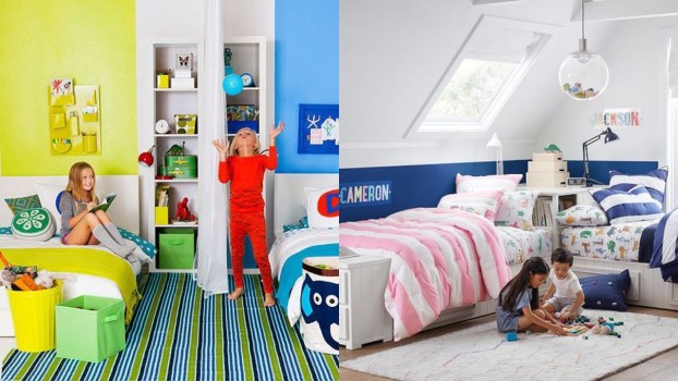 Cum amenajezi camera pentru doi copii: băiat și fată