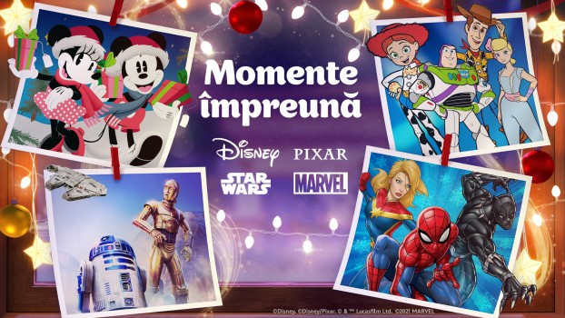 Disney lansează clipul animat de Crăciun