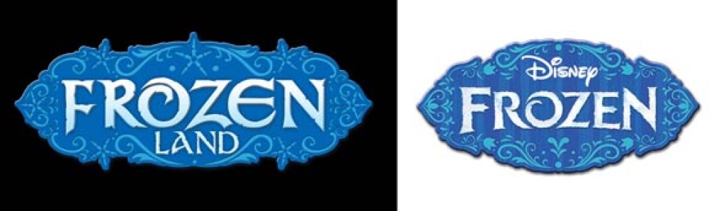 Logo-ul si brand-ul FROZEN plagiat in Canada