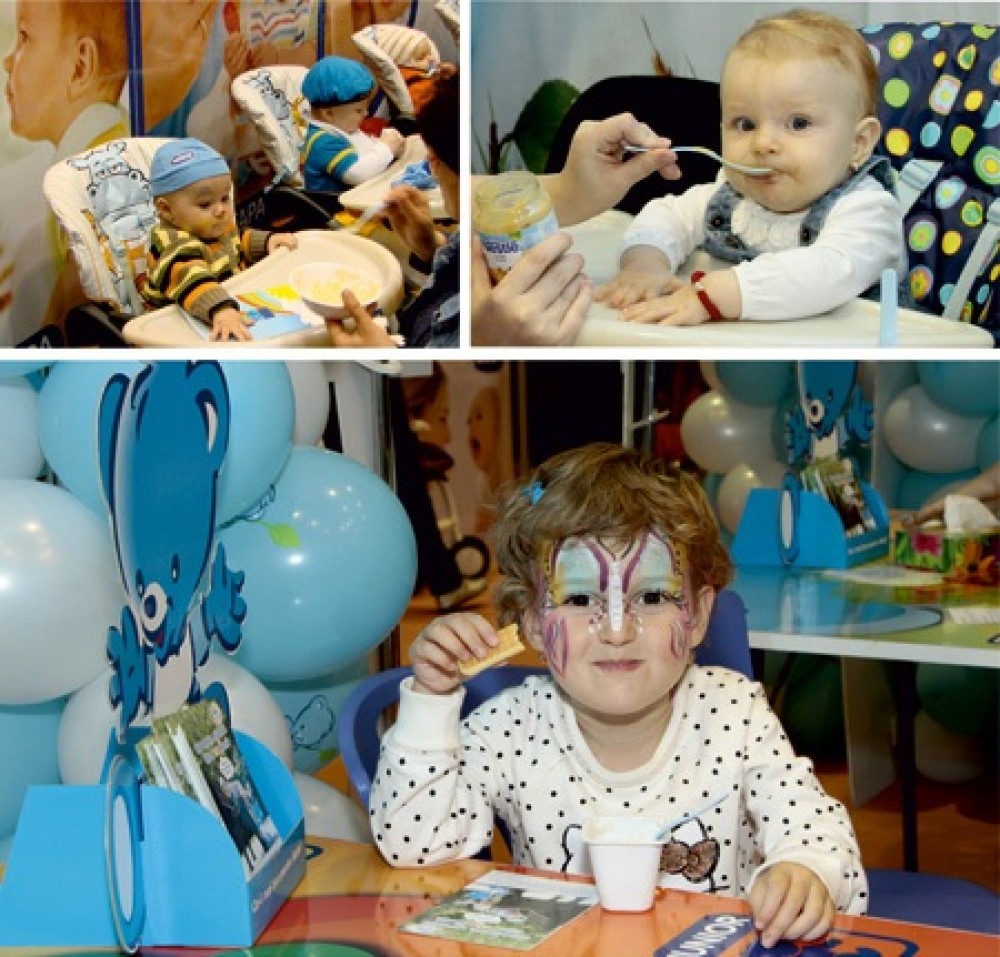 Restaurant gratuit pentru bebelusi la Baby Expo 